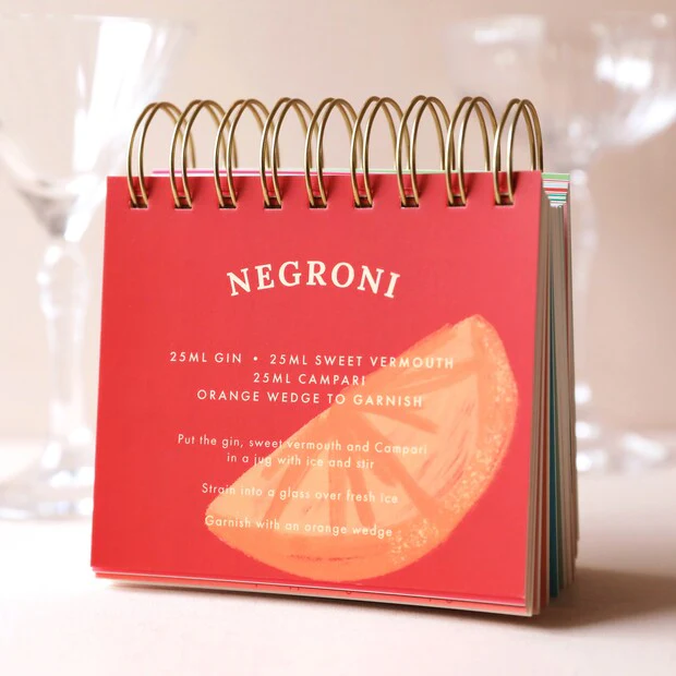 Cocktail Book + Vodka & Treats Letterbox Gift - Image 3