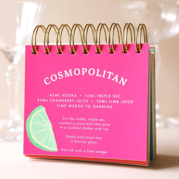 Cocktail Book + Vodka & Treats Letterbox Gift - Image 5