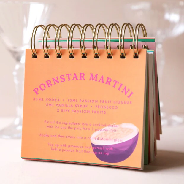 Cocktail Book + Vodka & Treats Letterbox Gift - Image 6