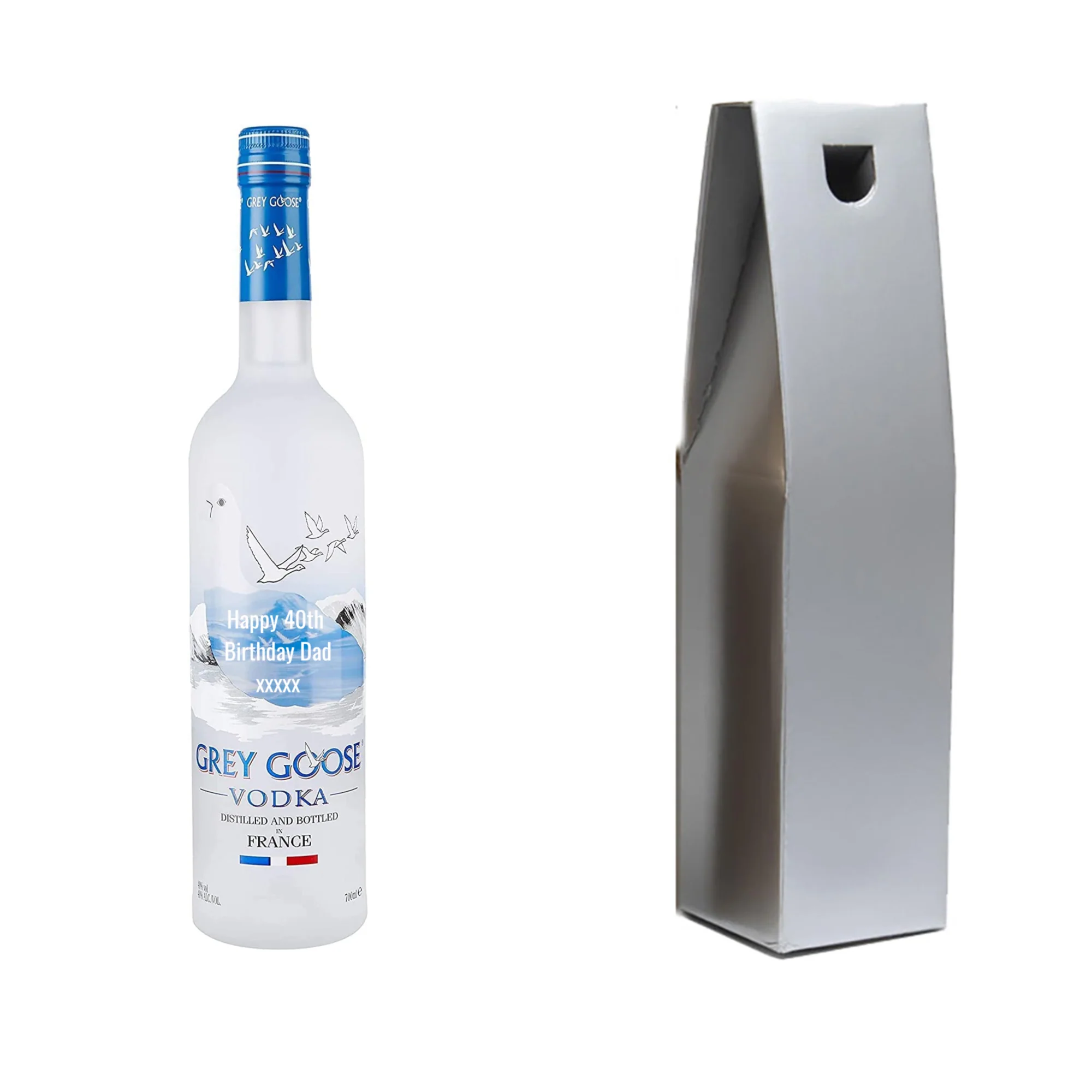 Personalised Bottle of Grey Goose Vodka 70cl - Image 2