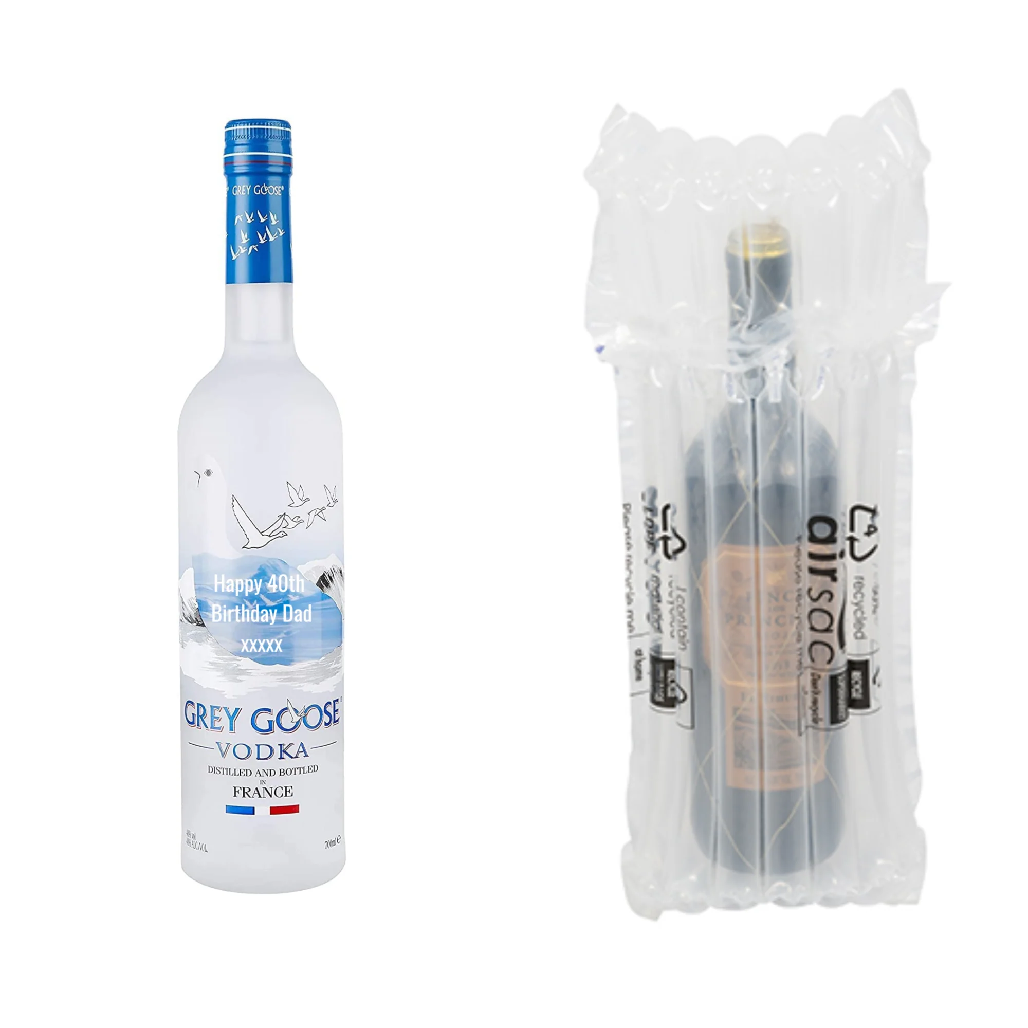 Personalised Bottle of Grey Goose Vodka 70cl - Image 3
