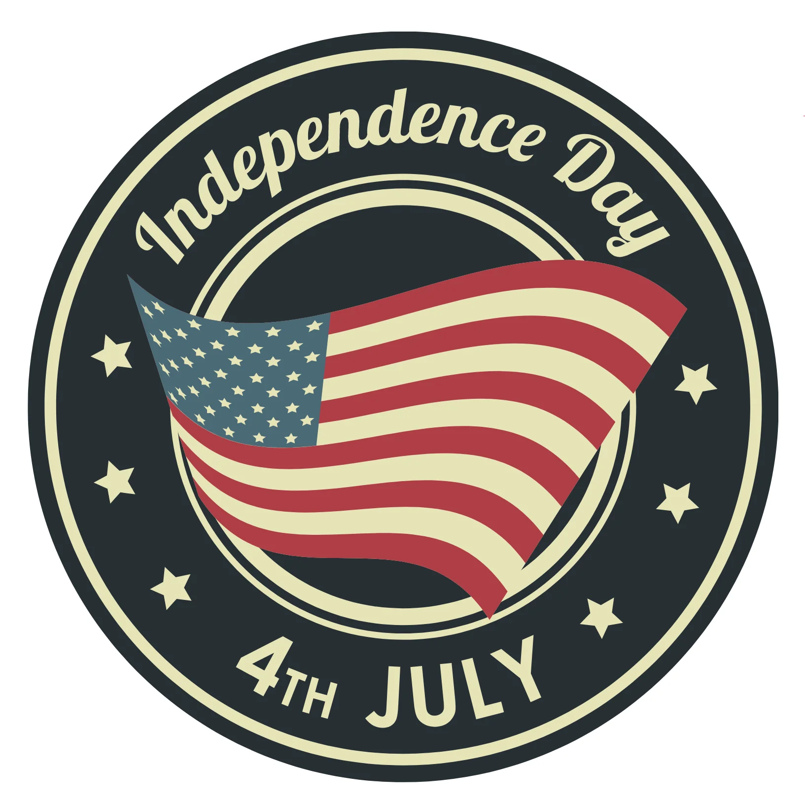 Independence Day/4th July Design Drink Toppers - Image 2