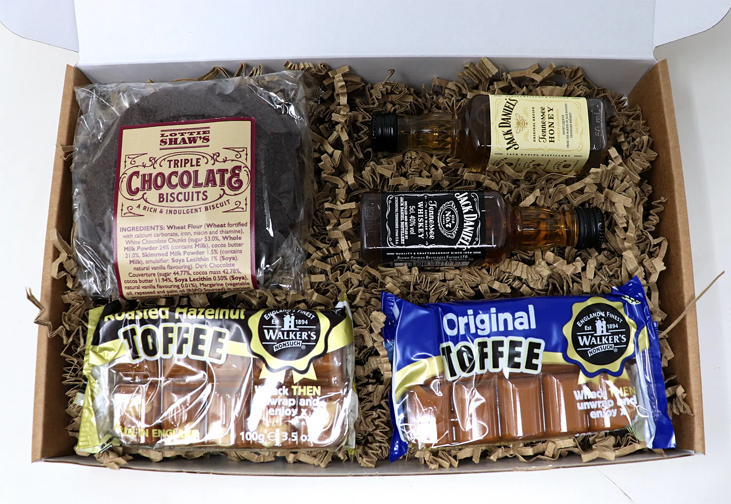 Jack Daniels Whiskey & Treats Letterbox Gift - Image 2
