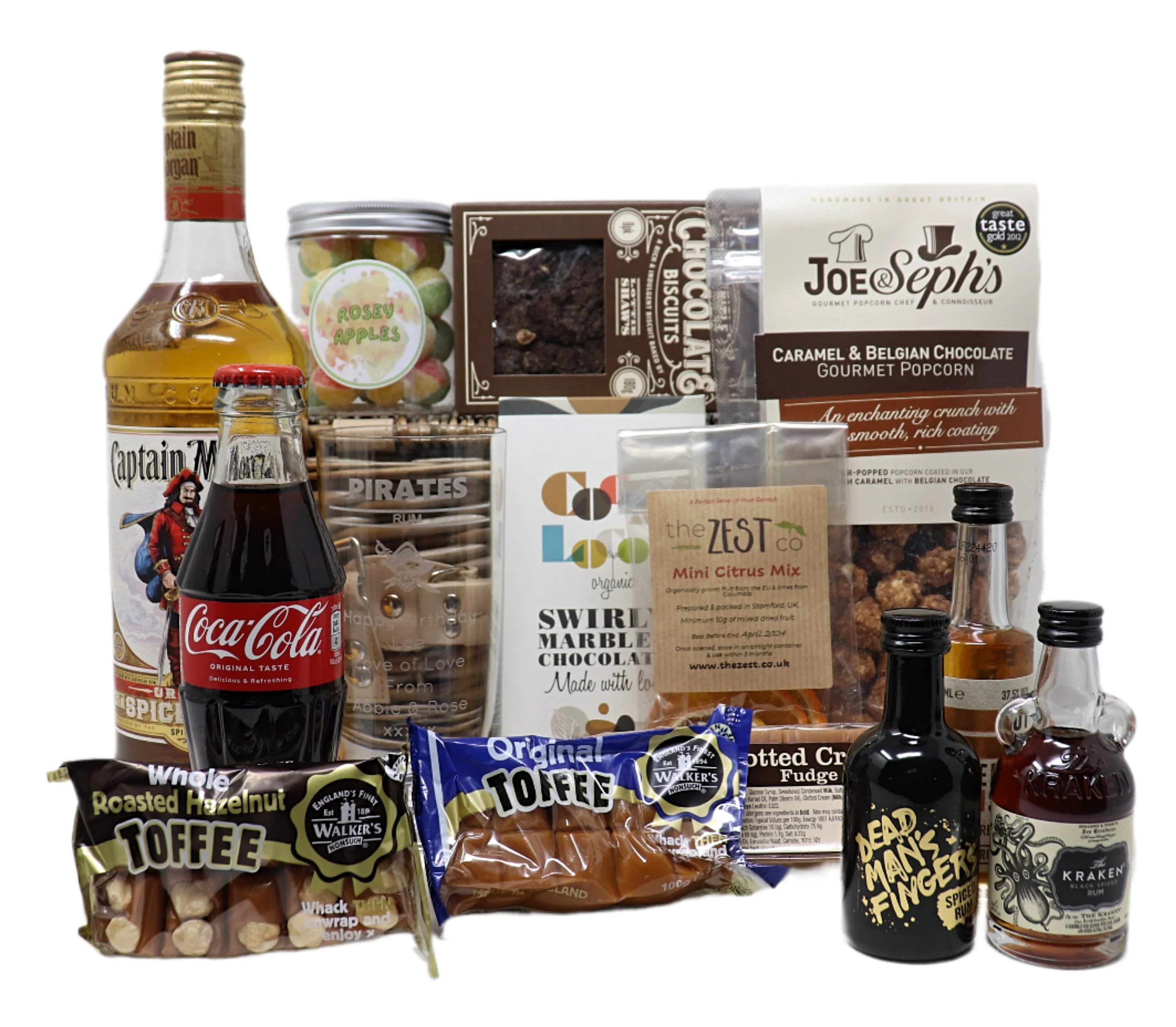 Personalised Luxury Captain Morgan Spiced Rum Hamper Gift - Image 2