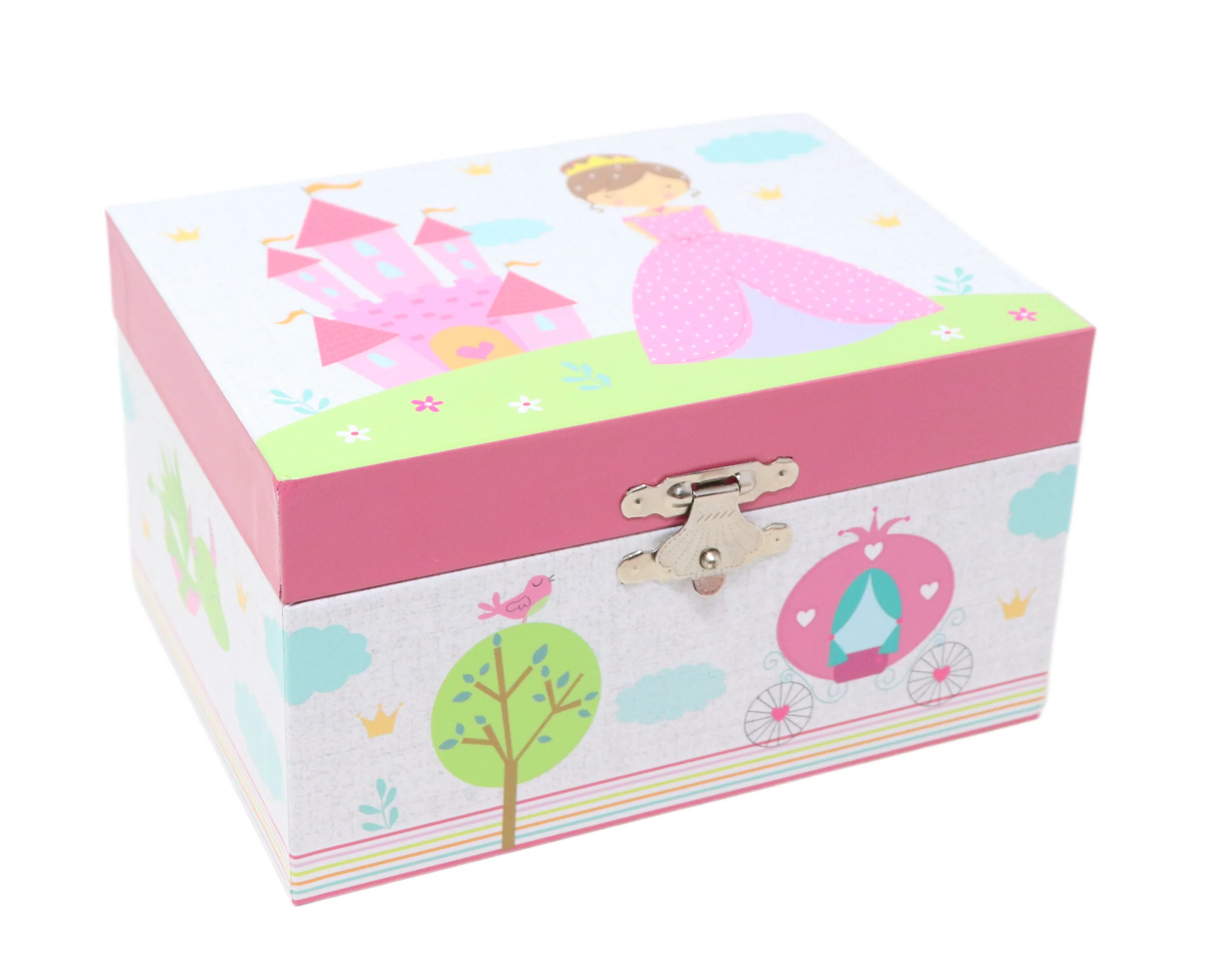 Personalised Cinderella Princess Musical Jewellery Box - Image 3