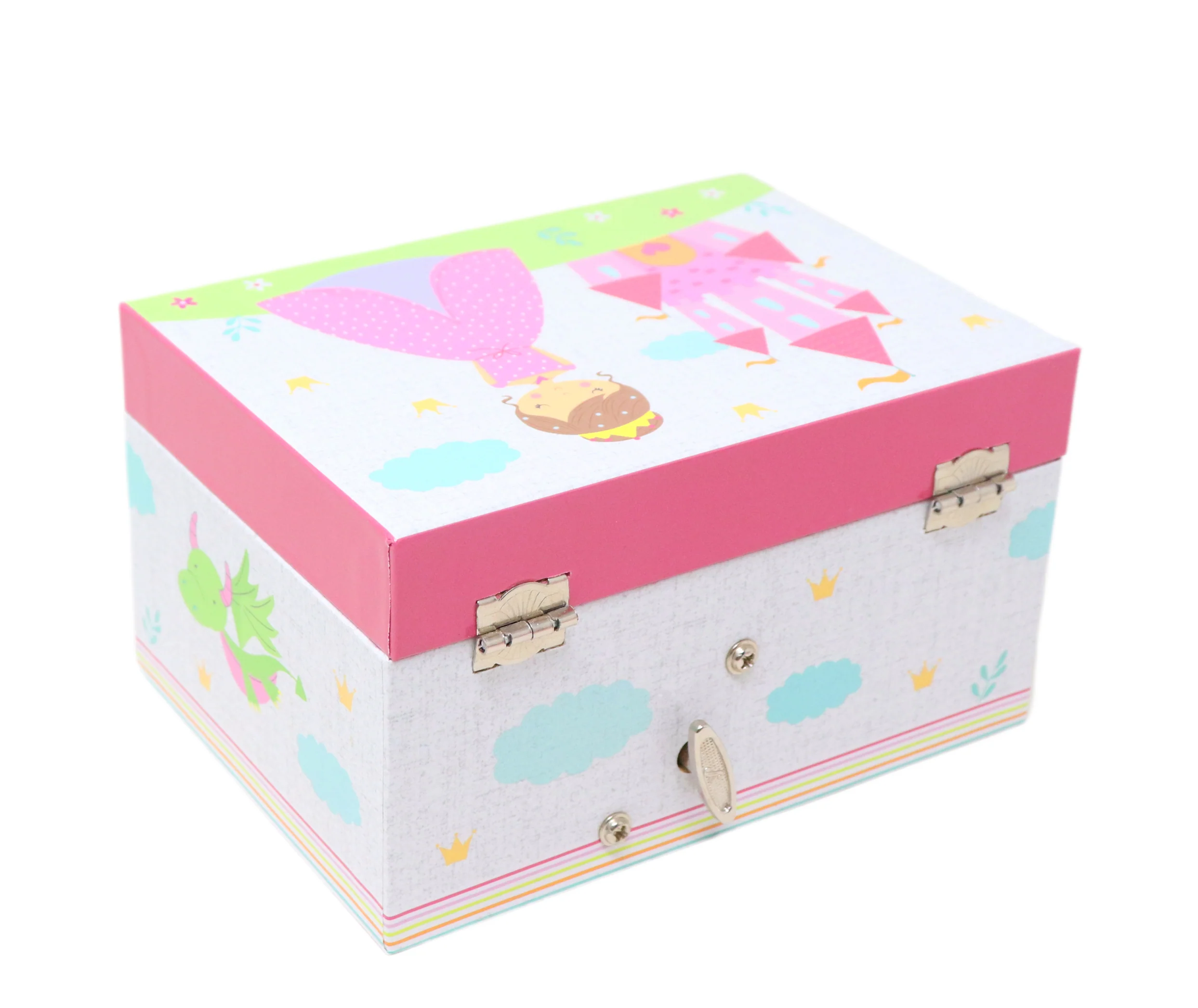 Personalised Cinderella Princess Musical Jewellery Box - Image 4