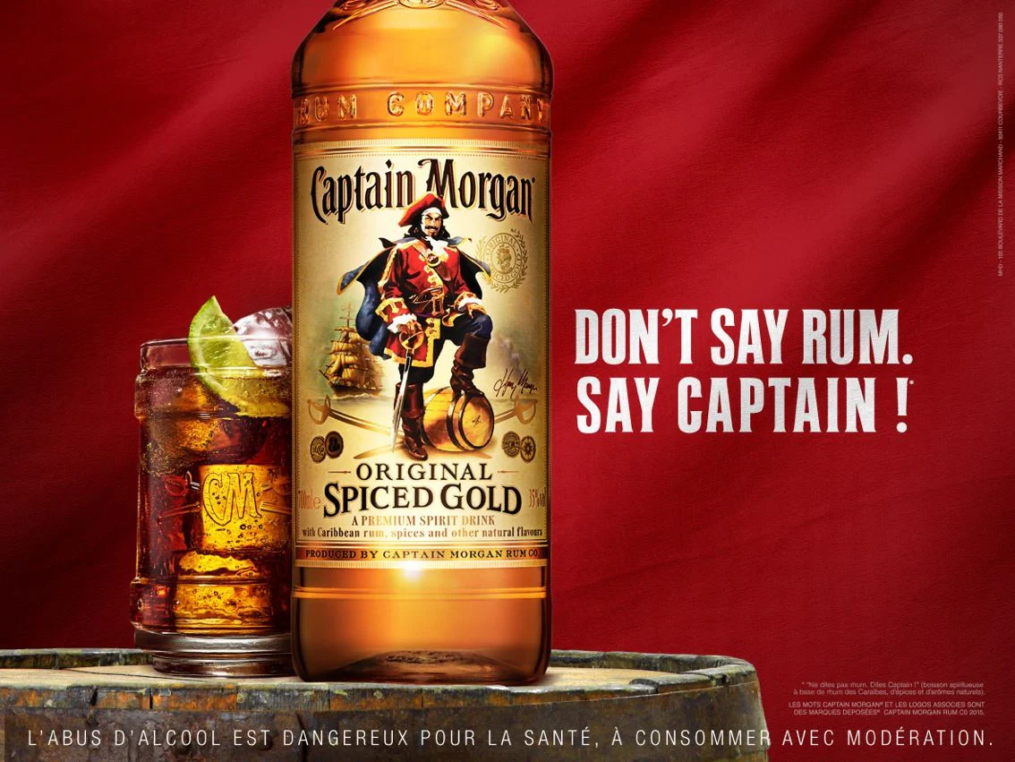 Personalised Crystal Rum Glass Tumbler & 70cl Captain Morgan Spiced Rum - Image 3