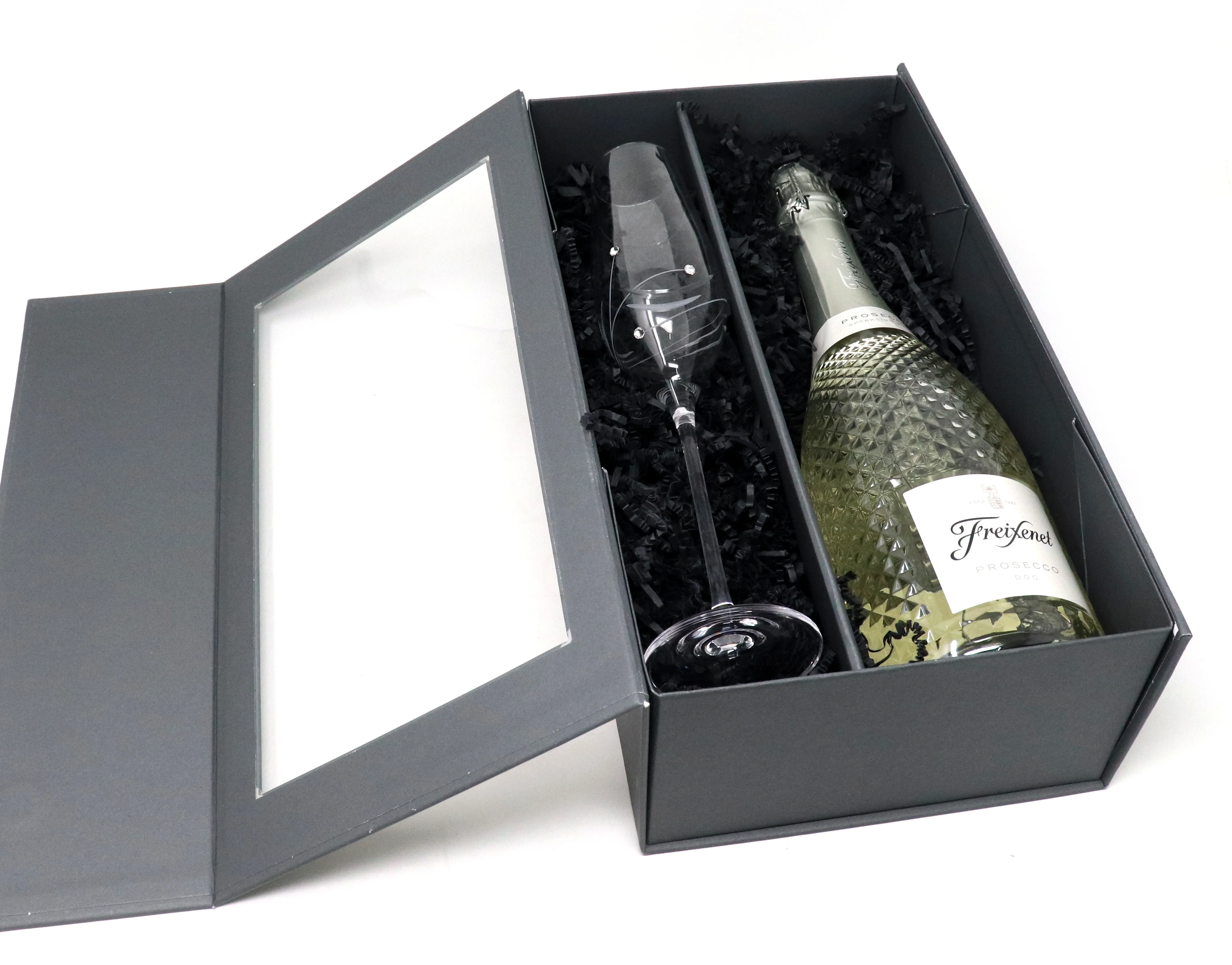 Personalised Diamante Flute & 75cl Freixenet Prosecco - Image 4