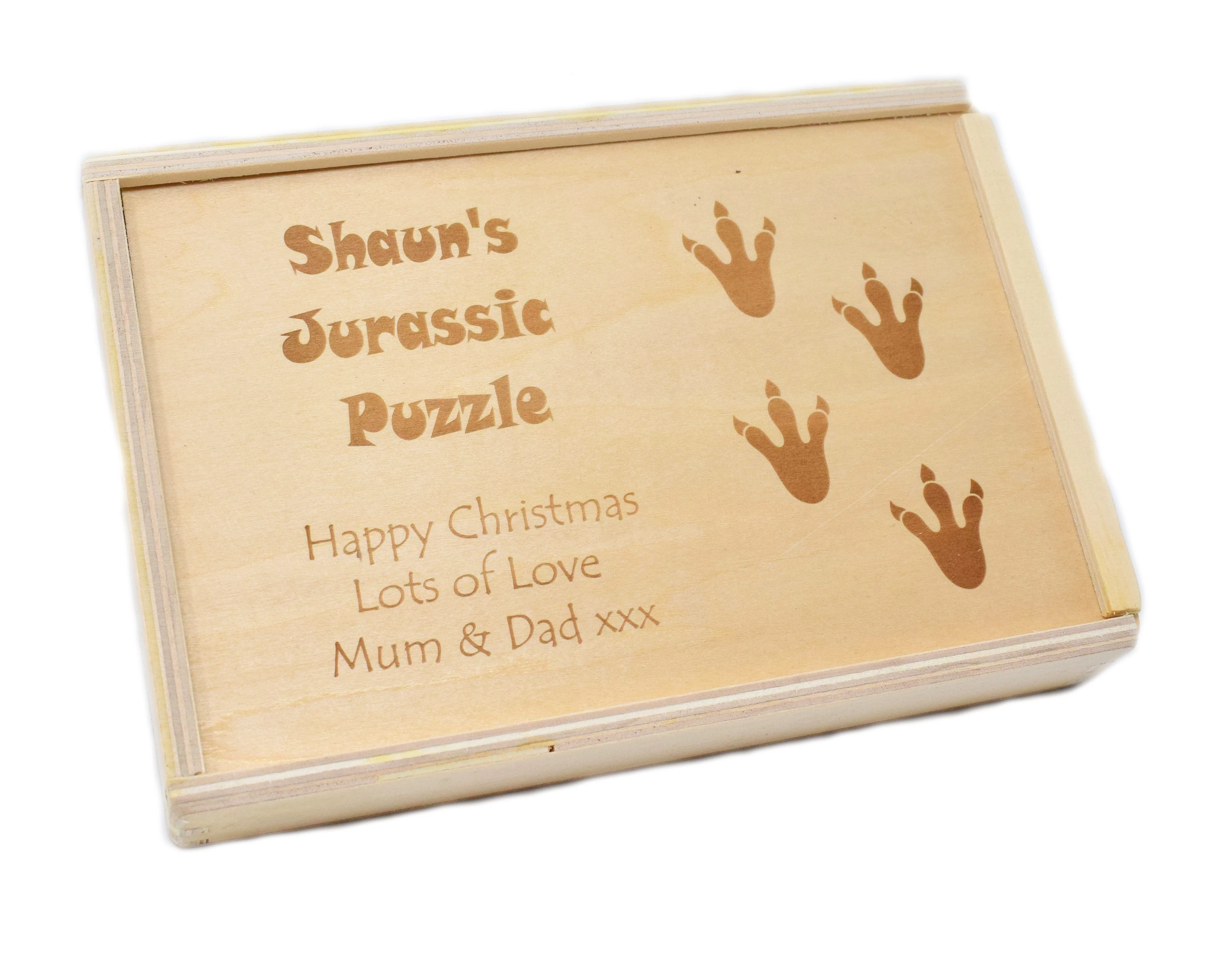 Personalised Wooden Dinosaur Puzzles - Image 2