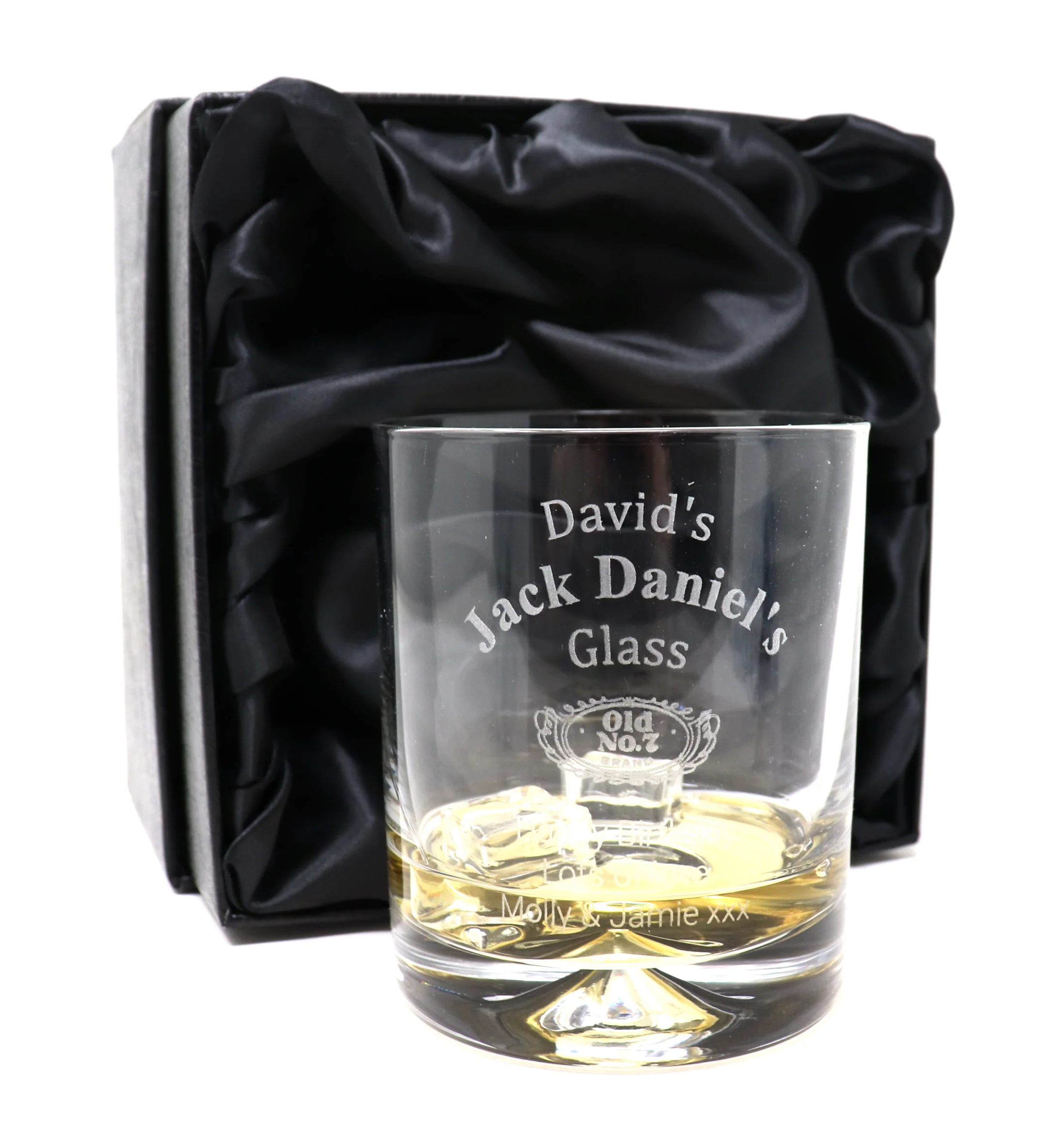 Personalised Jack Daniels Glass Tumbler - Image 3