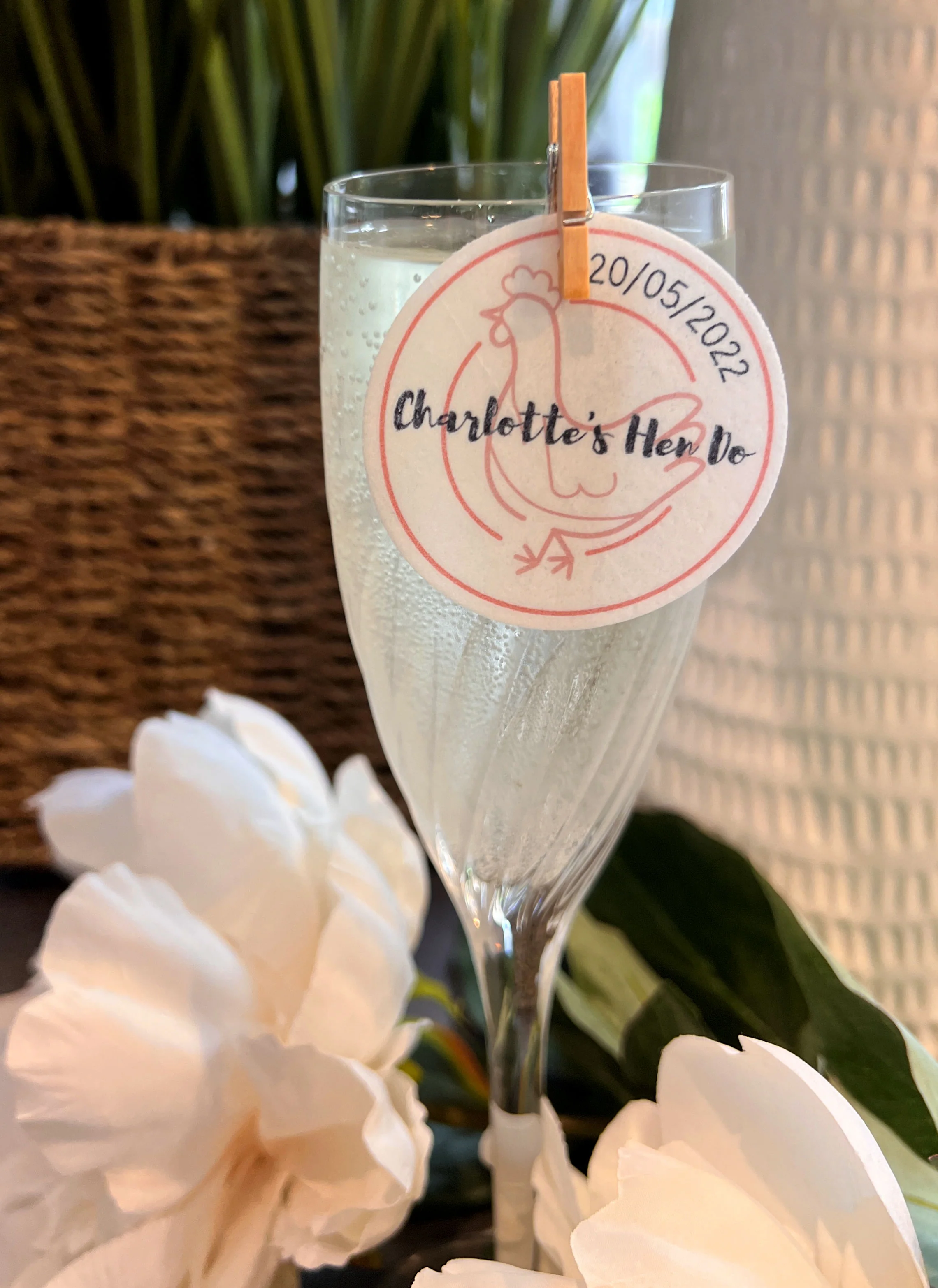 Personalised Hen Do Edible Cocktail Drink Toppers - Image 4