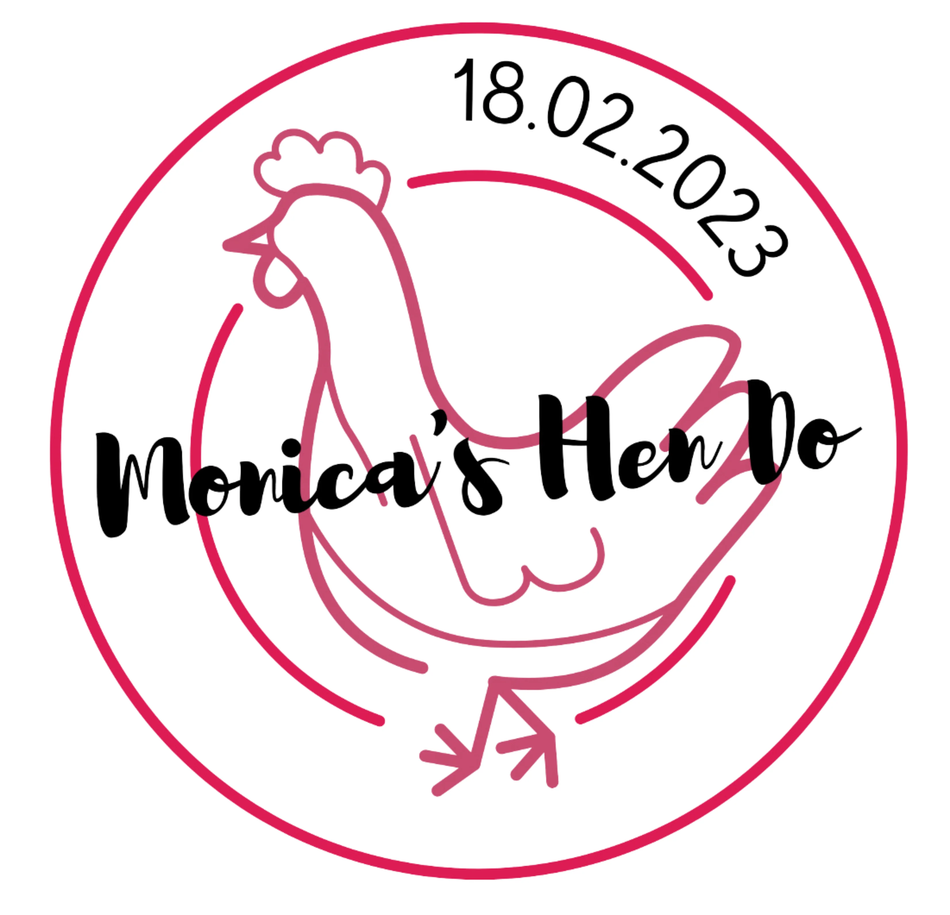 Personalised Hen Do Edible Cocktail Drink Toppers - Image 5