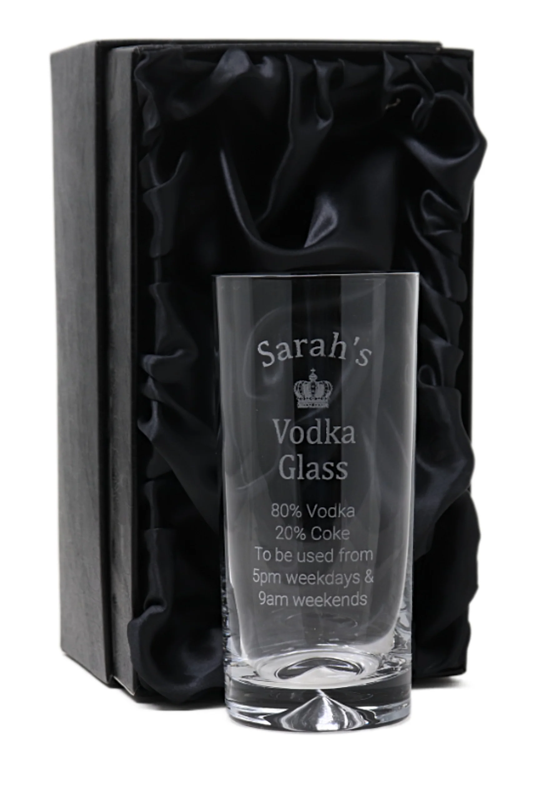 Personalised Highball Glass - Vodka % Design - Image 2