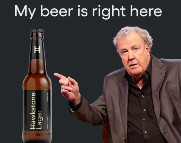 Personalised Kraft Beer Box & 3 Bottles of Hawkstone Lager Gift Set - Image 5