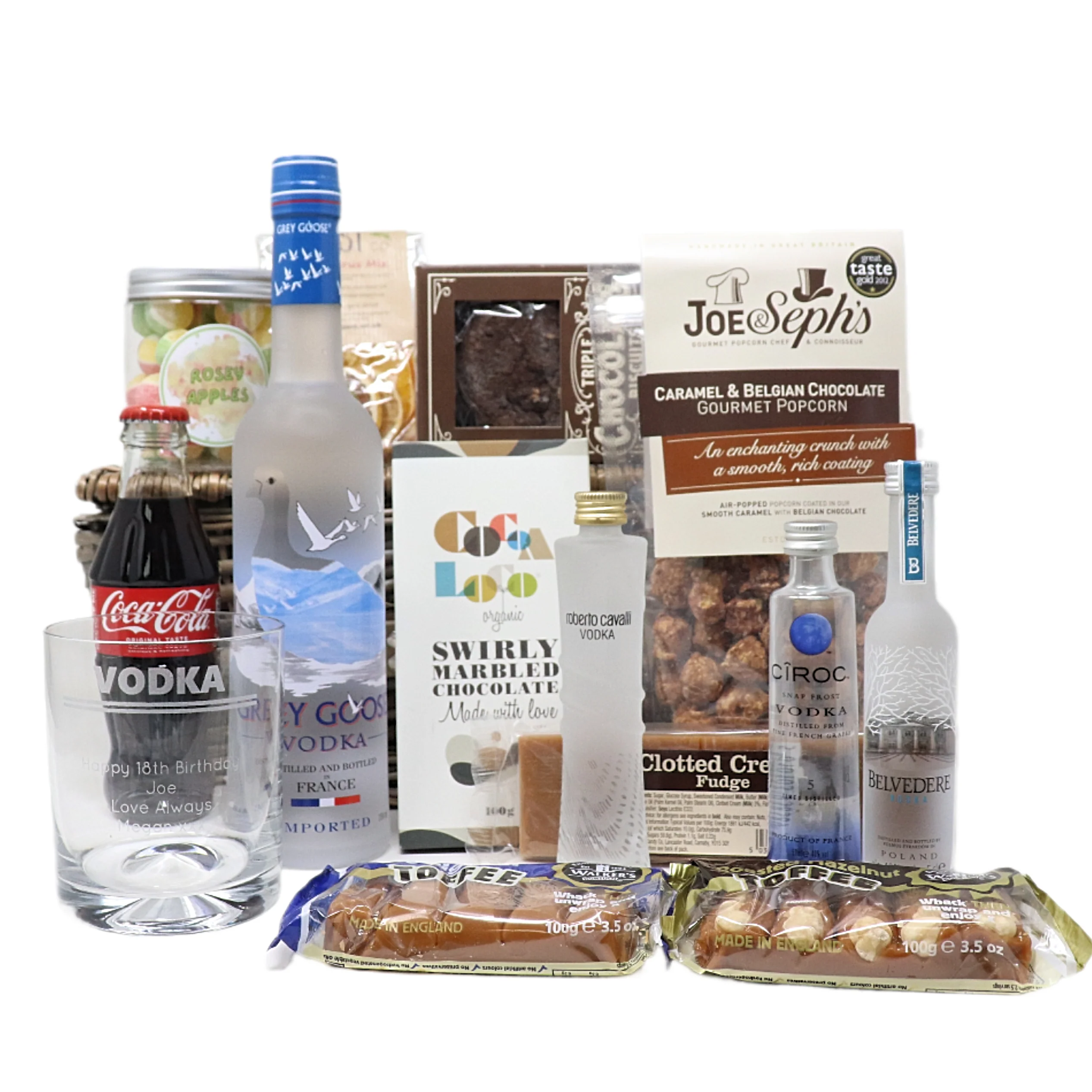 Personalised Luxury Grey Goose Vodka Hamper Gift - Image 2