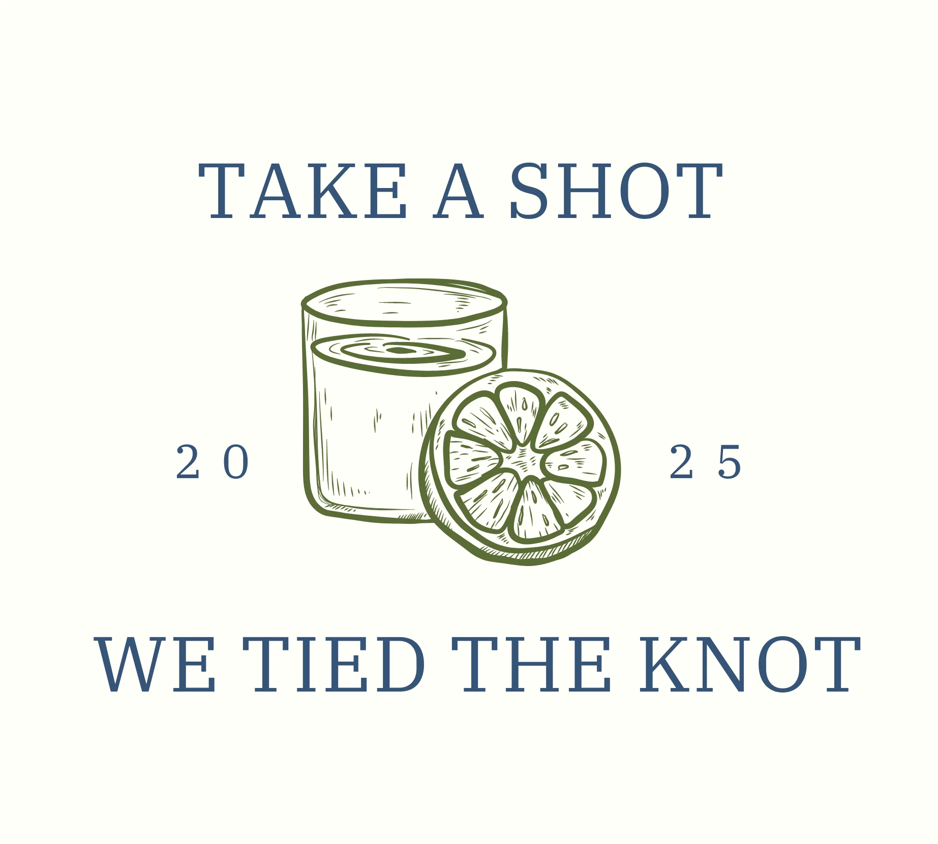 Personalised Miniature Alcohol Bottles Wedding Favours  - Take A Shot Lime Design - Image 3
