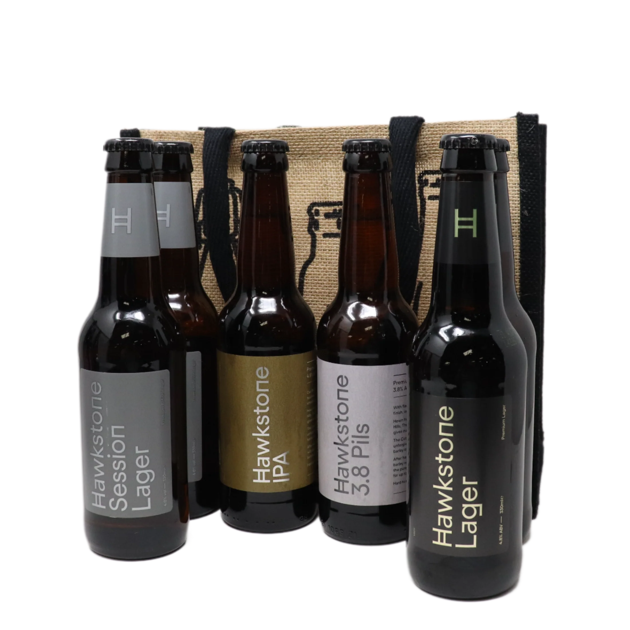 Personalised Pint Glass & 6 Bottles of Hawkstone Beer Gift Set - Image 3