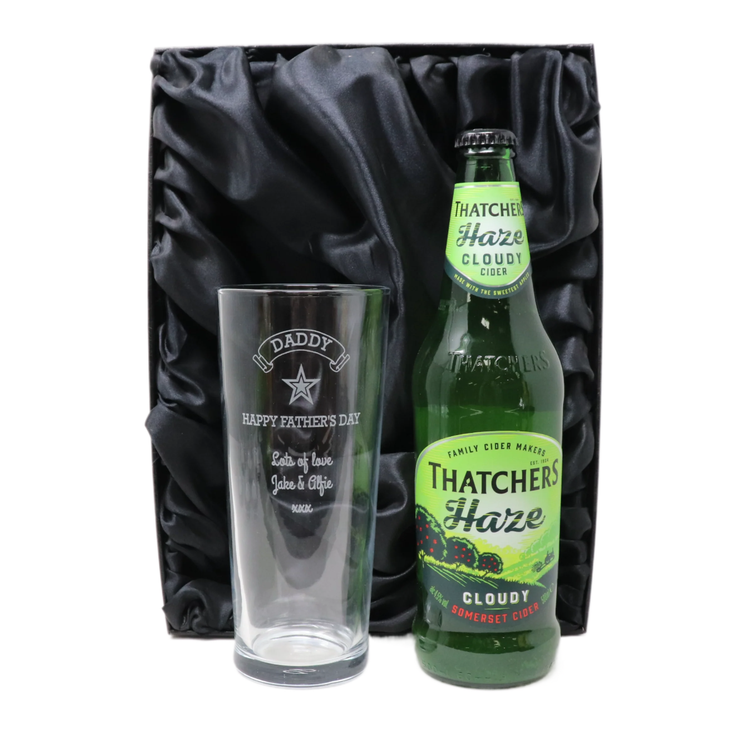 Personalised Pint Glass & Beer/Cider - Father's Day Design - Image 11