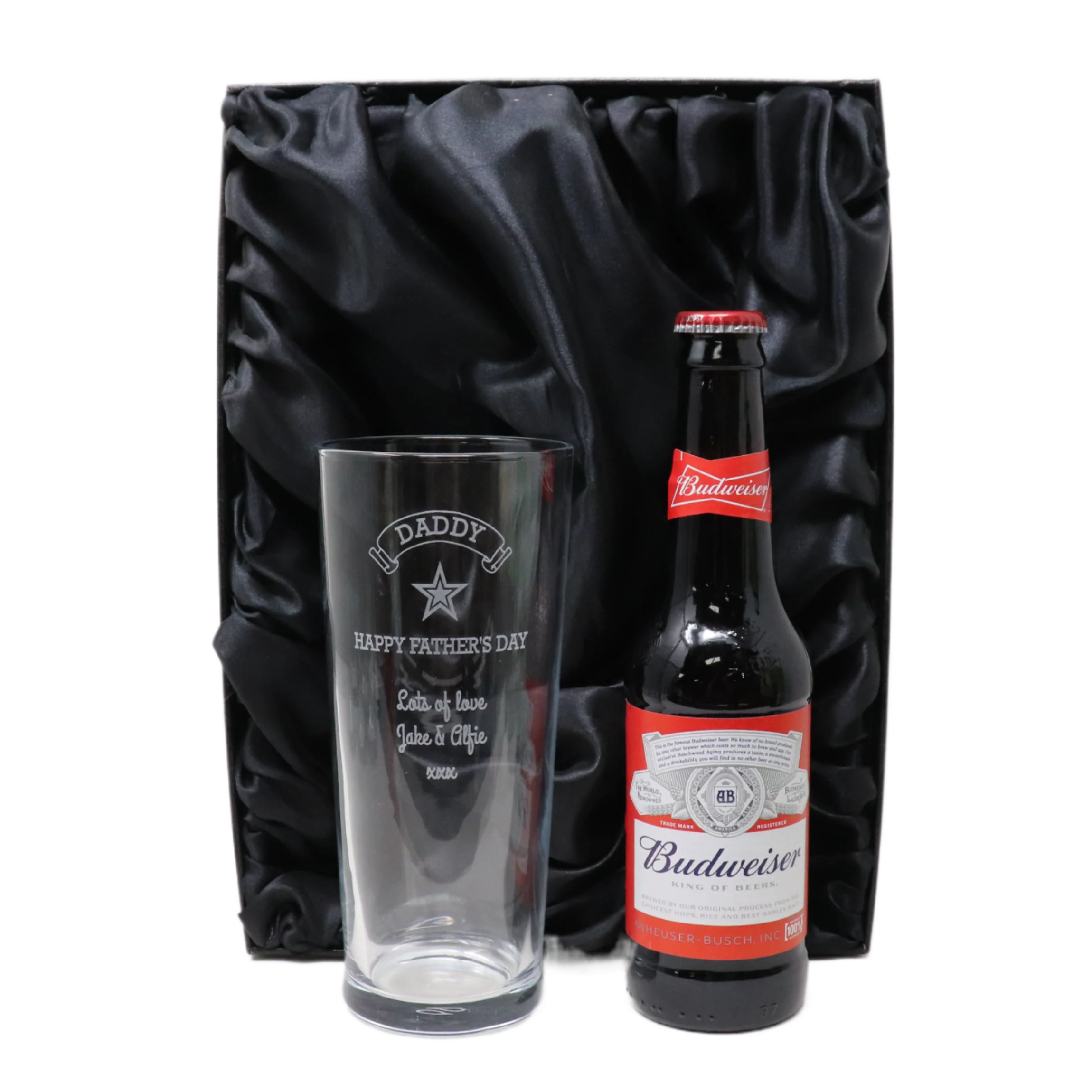 Personalised Pint Glass & Beer/Cider - Father's Day Design - Image 2
