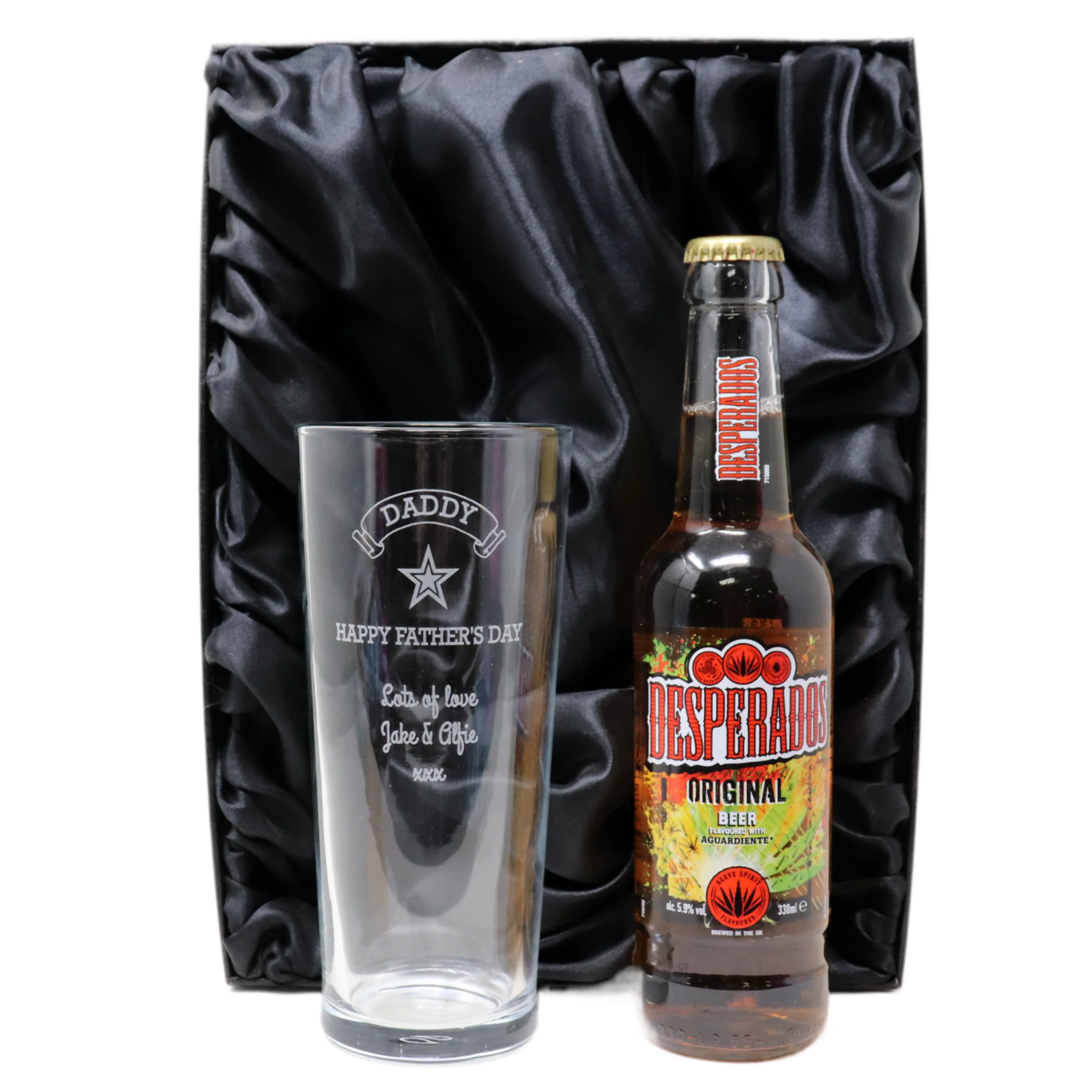 Personalised Pint Glass & Beer/Cider - Father's Day Design - Image 5