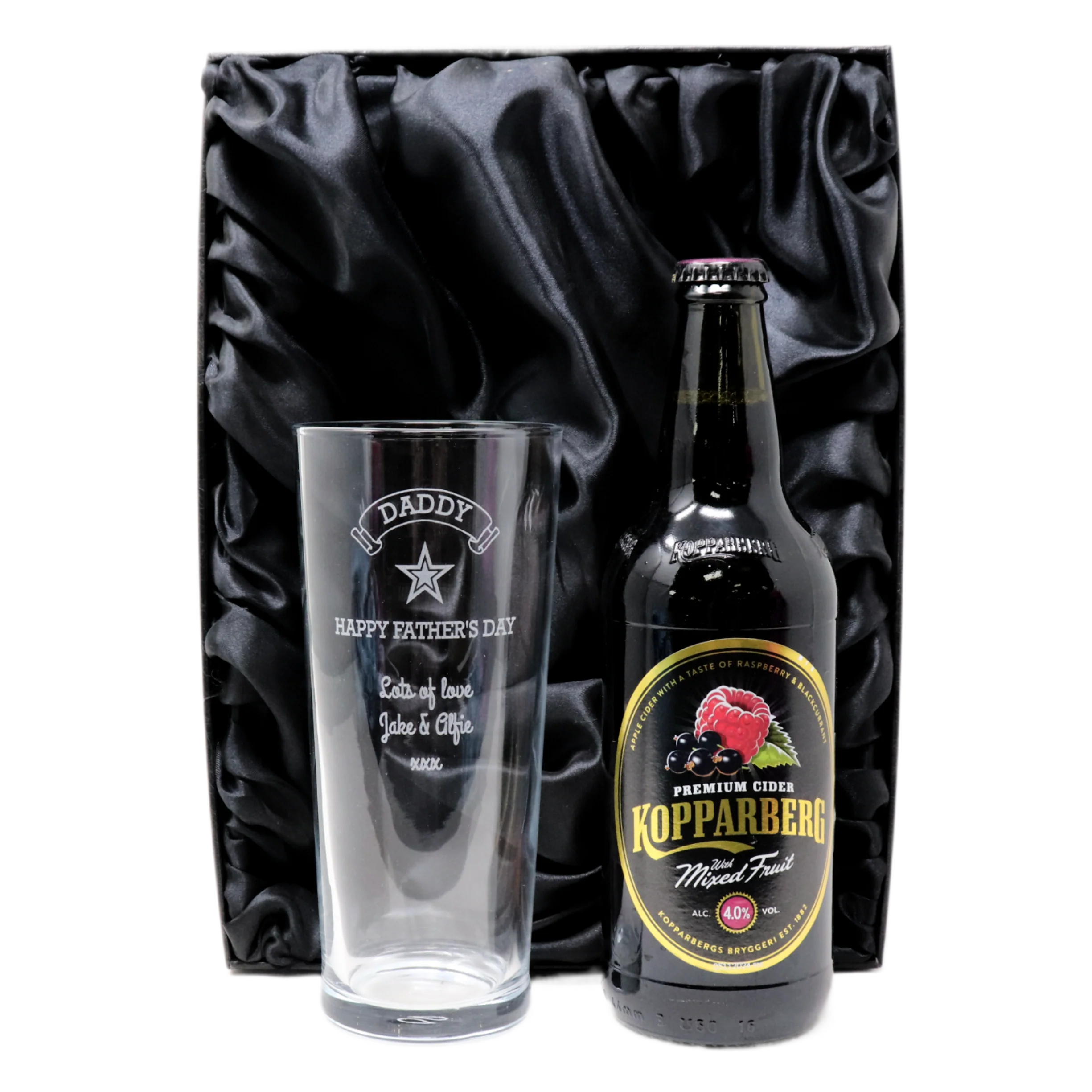 Personalised Pint Glass & Beer/Cider - Father's Day Design - Image 8