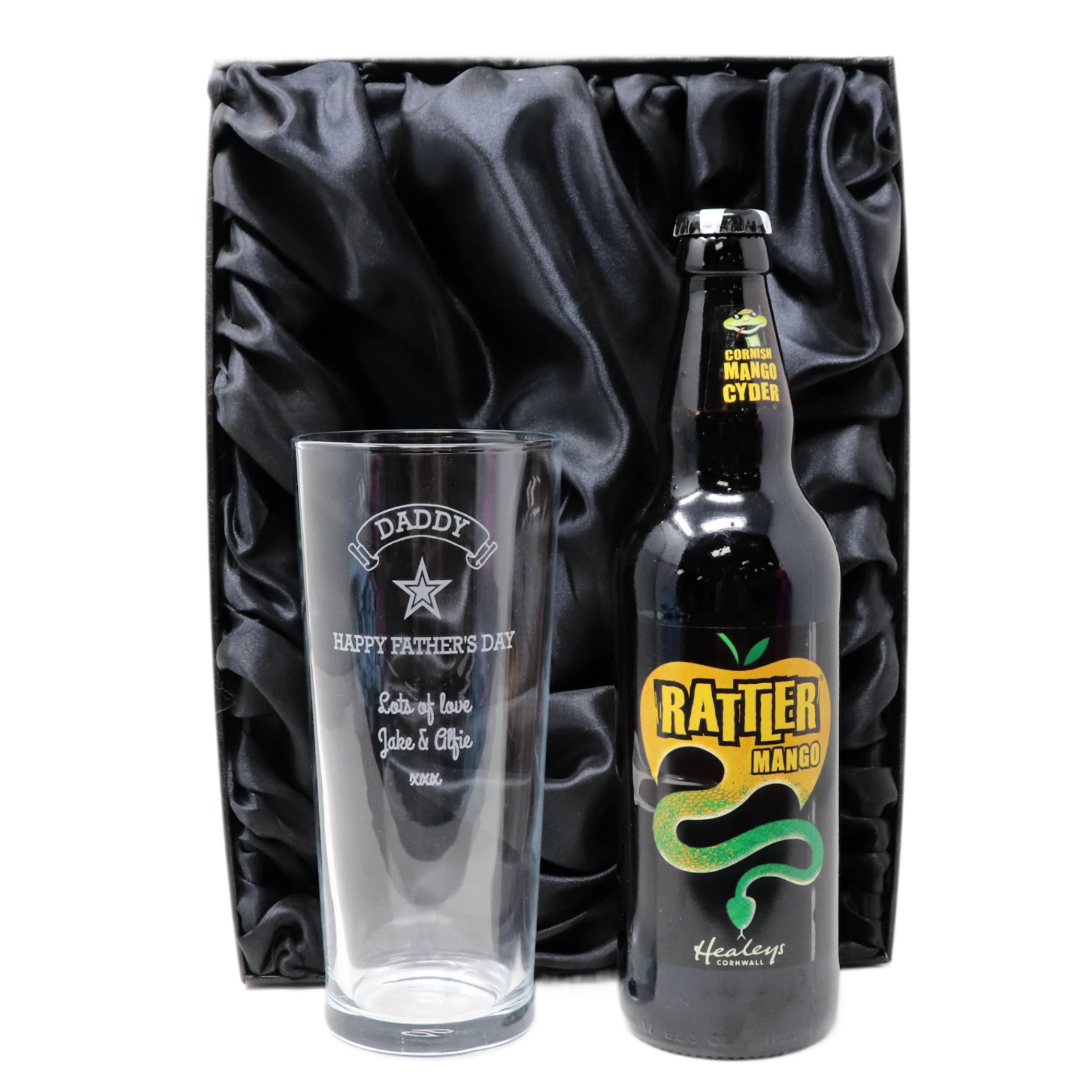 Personalised Pint Glass & Beer/Cider - Father's Day Design - Image 9
