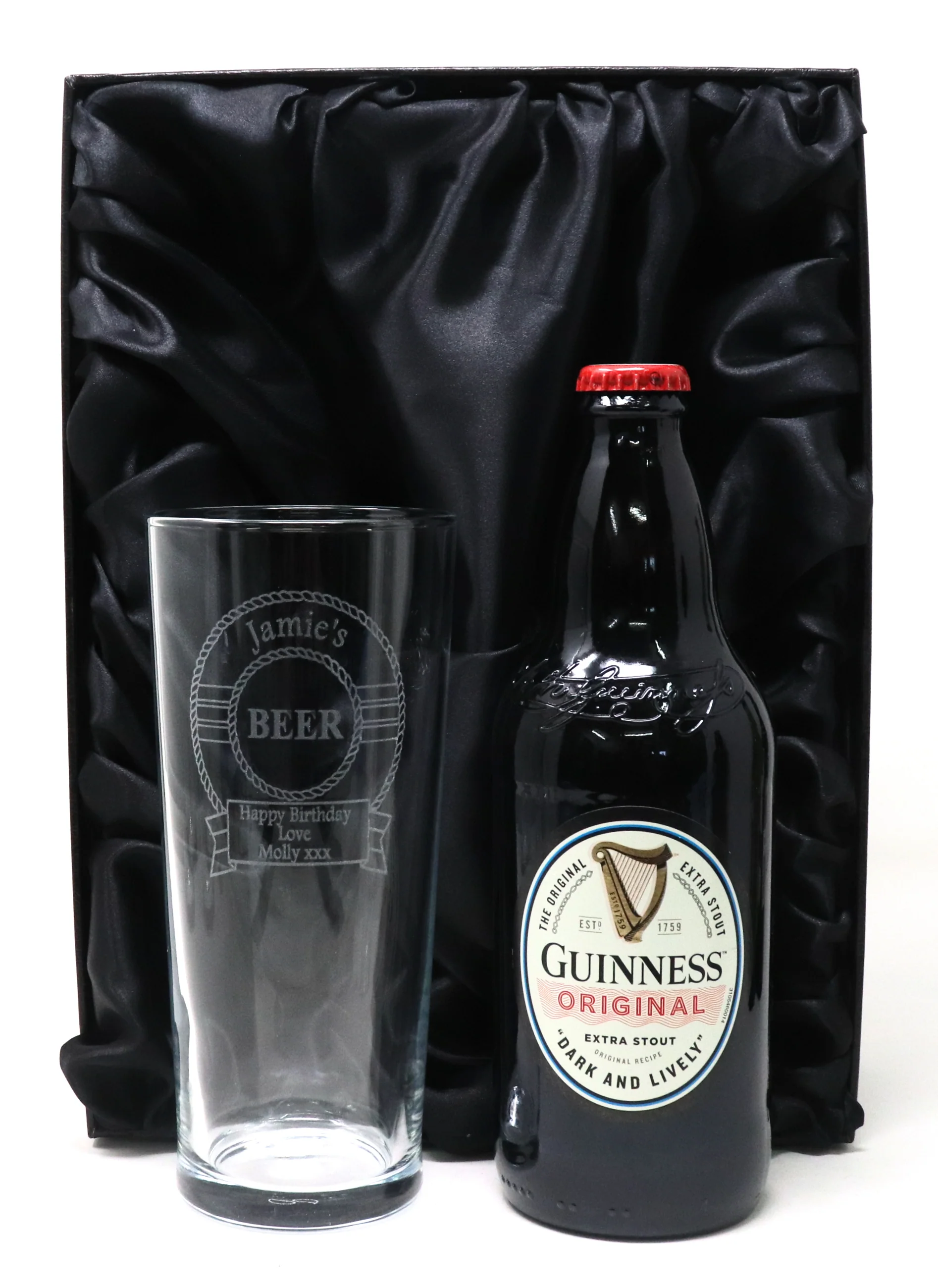 Personalised Pint Glass & Beer Gift Set - Beer Design - Image 9