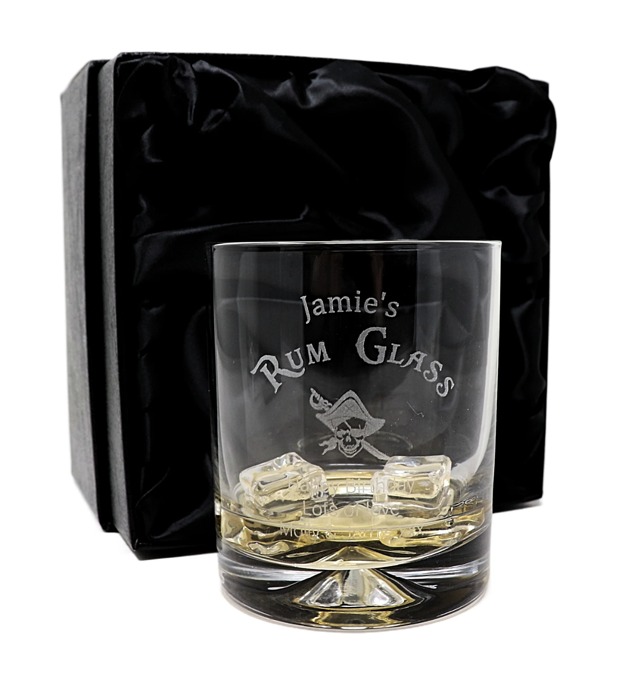 Personalised Engraved Rum Glass Tumbler - Image 2