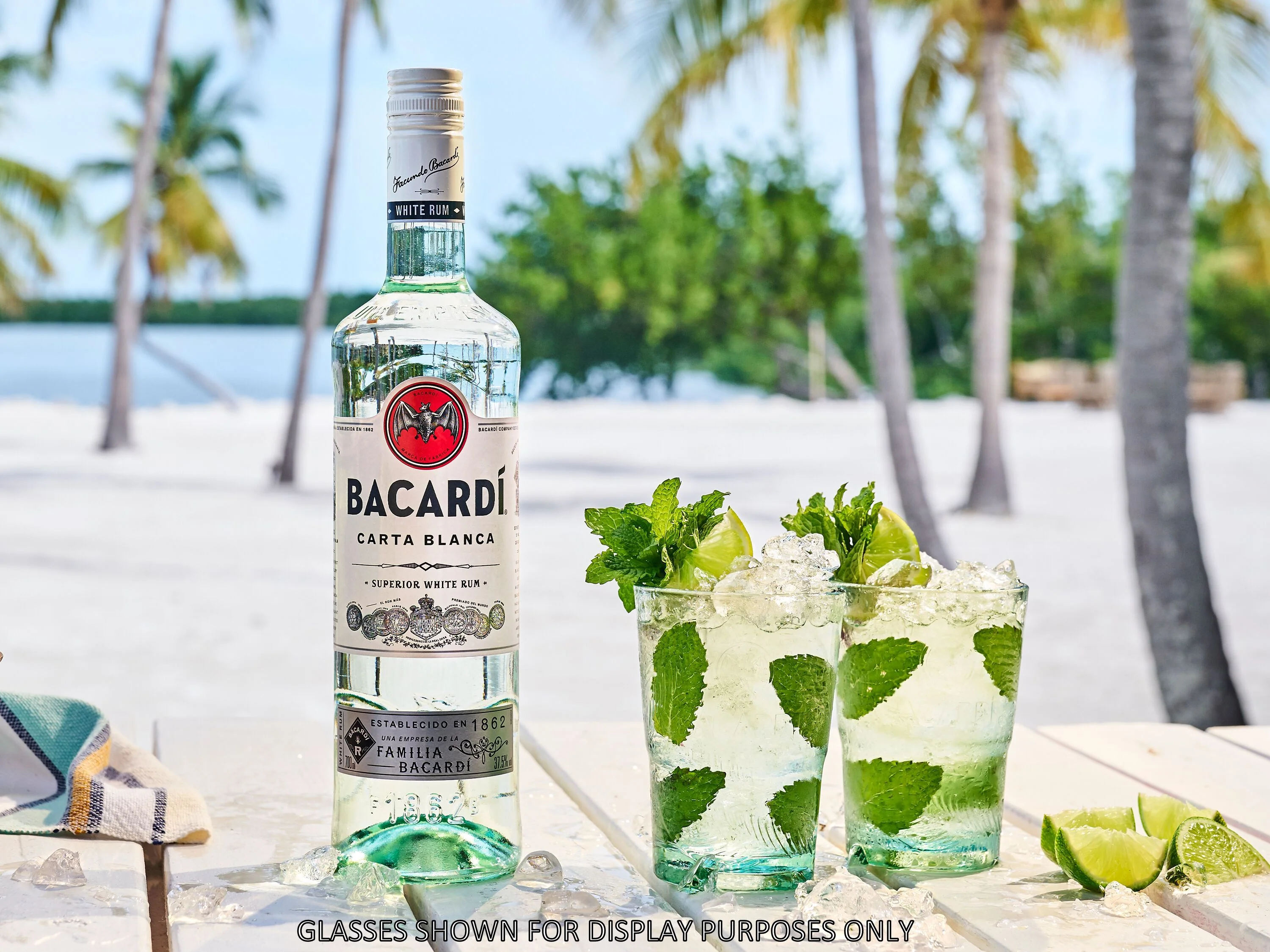 Personalised Highball Glass & Bacardi - Label Design - Image 8