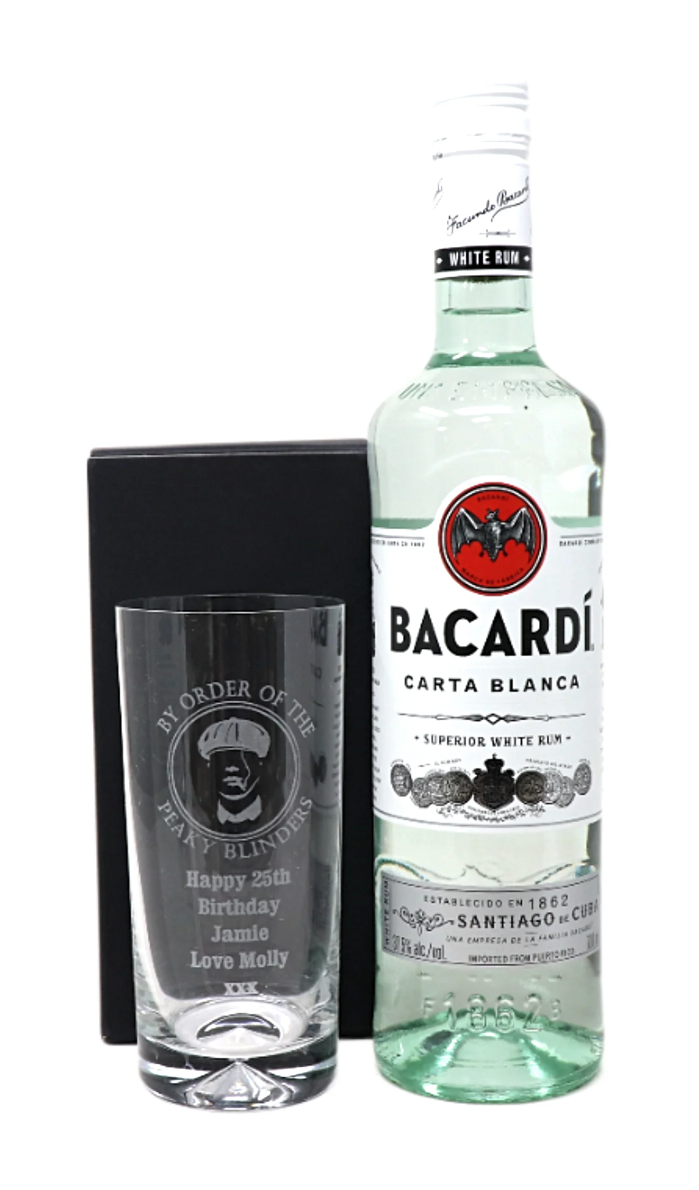 Personalised Highball Glass & Alcohol - Peaky Blinders Design - Image 5