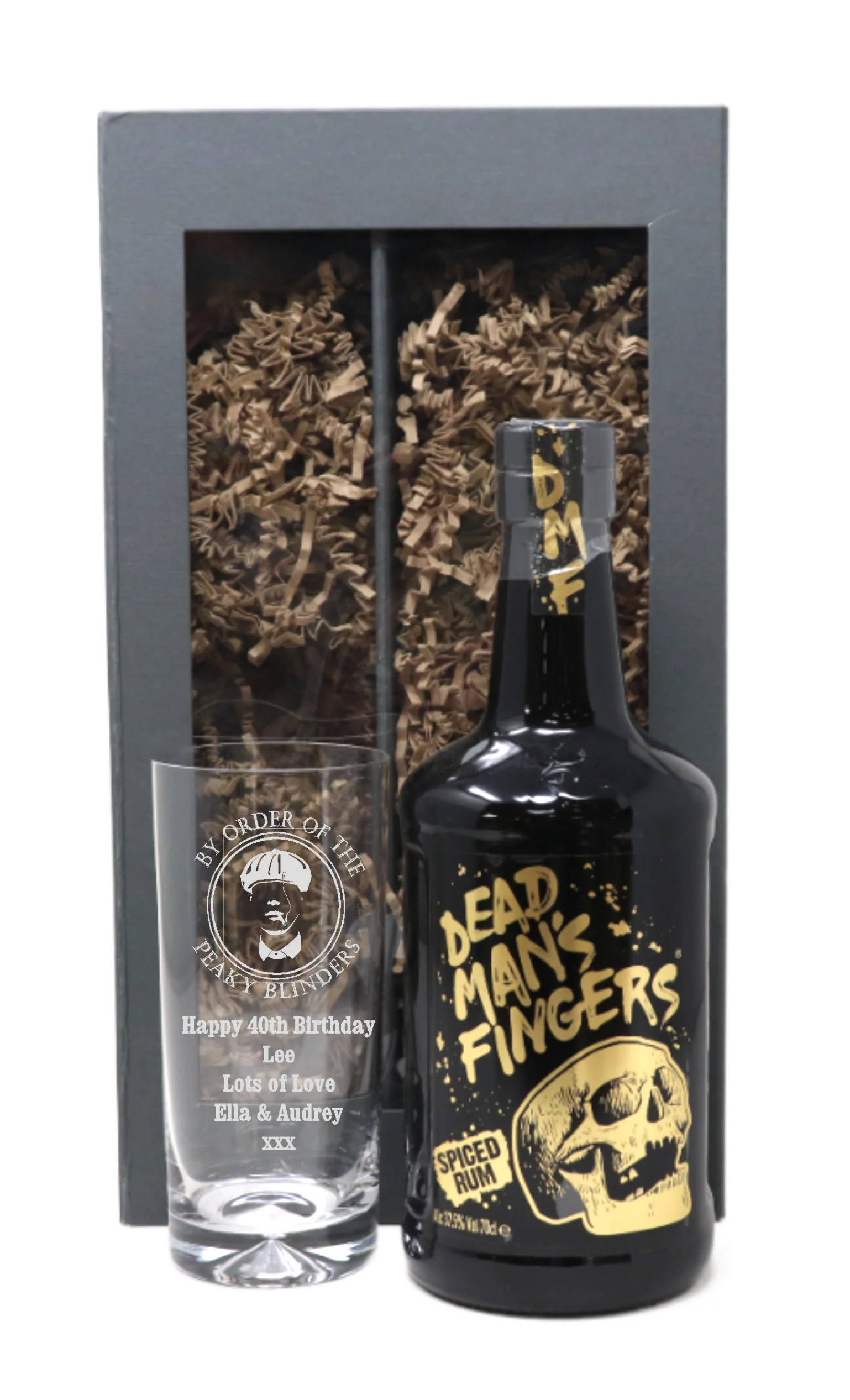 Personalised Highball Glass & Alcohol - Peaky Blinders Design - Image 7