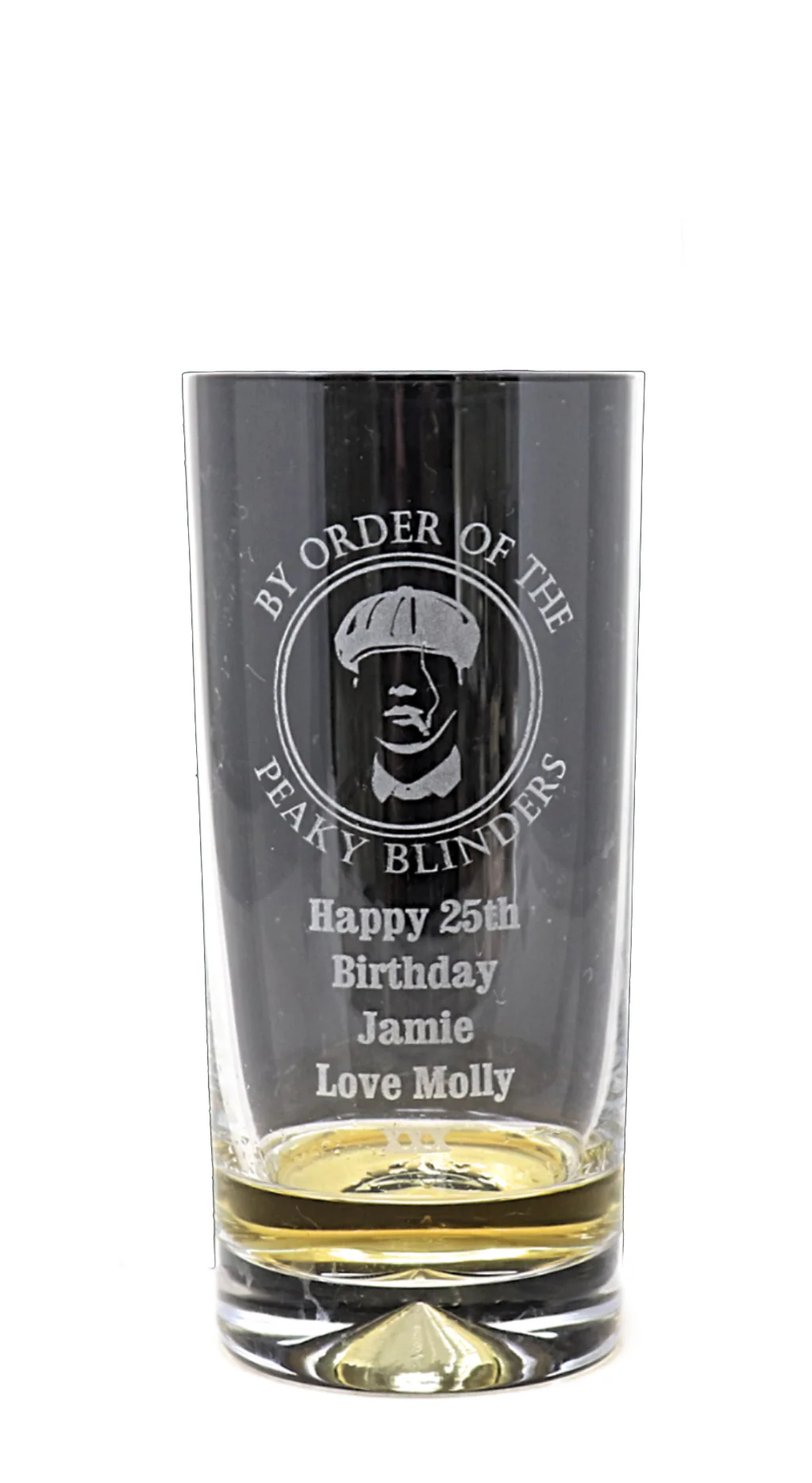 Personalised Highball Glass - Peaky Blinders Design - Image 3