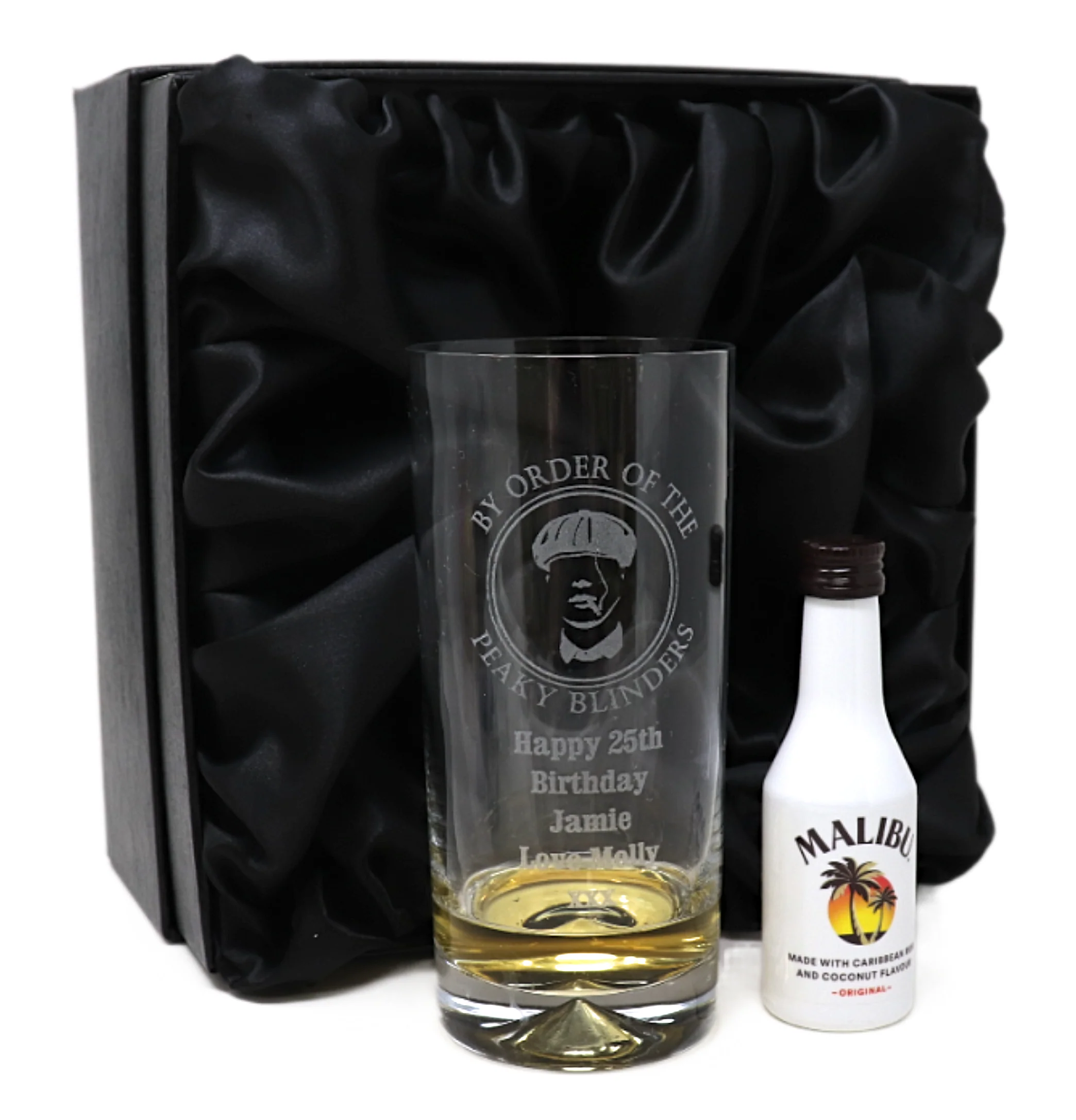Personalised Highball Glass & Miniature - Peaky Blinders Design - Image 10