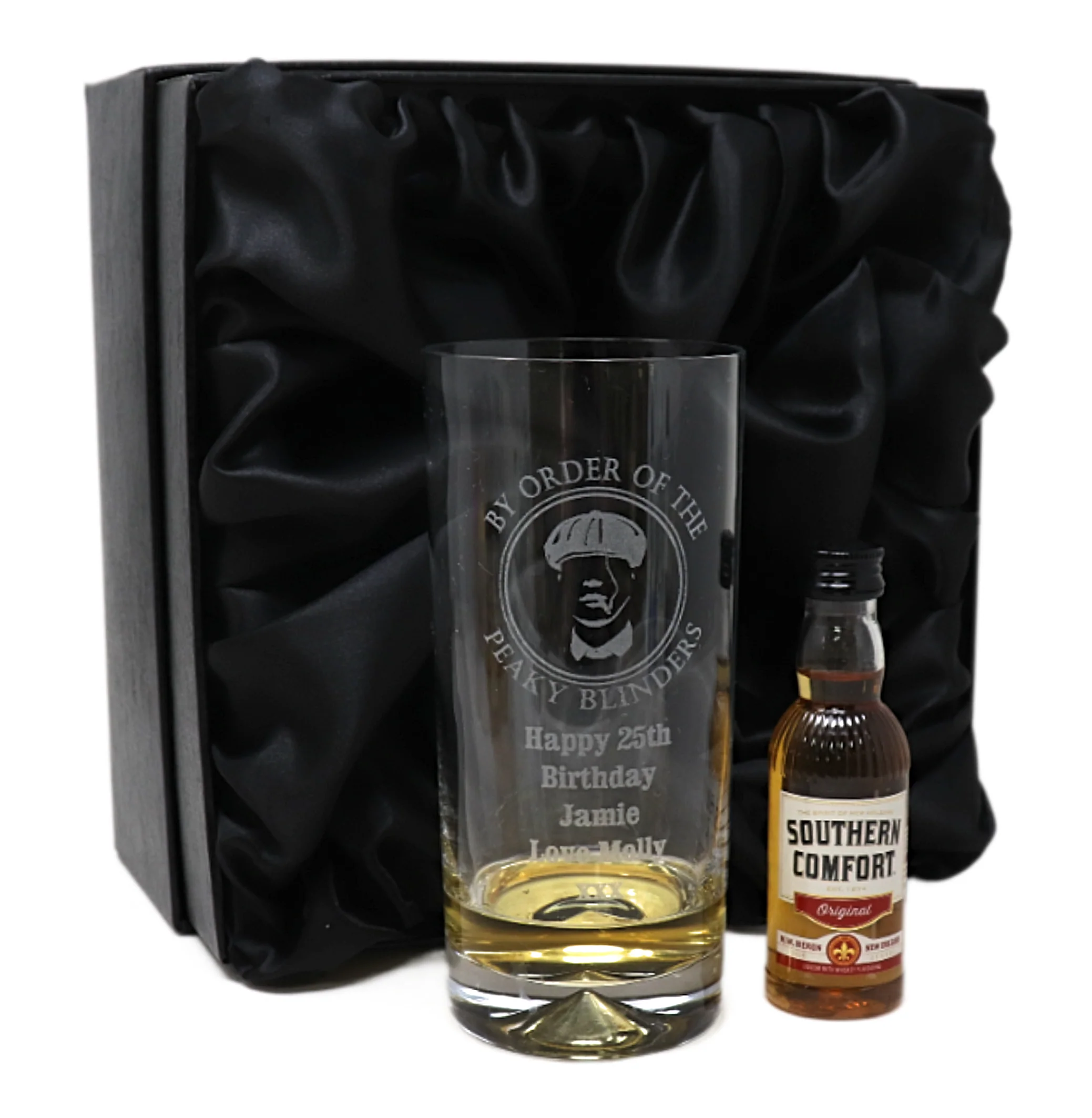 Personalised Highball Glass & Miniature - Peaky Blinders Design - Image 11