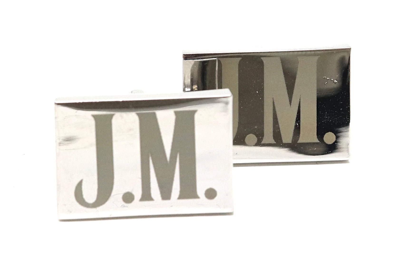 Personalised Silver Cufflinks - Image 2