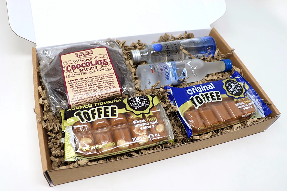 Premium Vodka & Treats Letterbox Gift